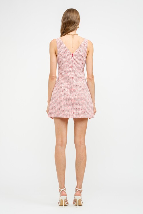 VESTIDO CARMIN BORDADO - Image 5